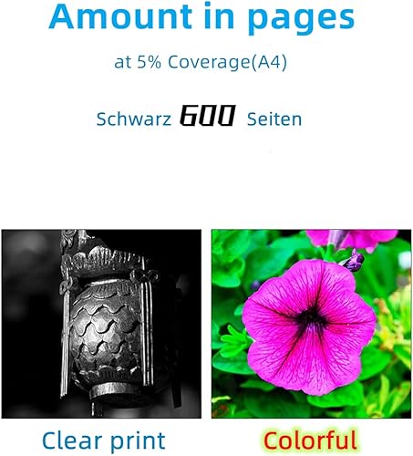 Miniatura 3 de Cartucho de tinta 61XL 1 repuesto negro remanufacturado para HP 61XL 61 utilizado en HP Envy 4500 5530 5534 5535 Deskjet 1000 1010 1510 1512 2540