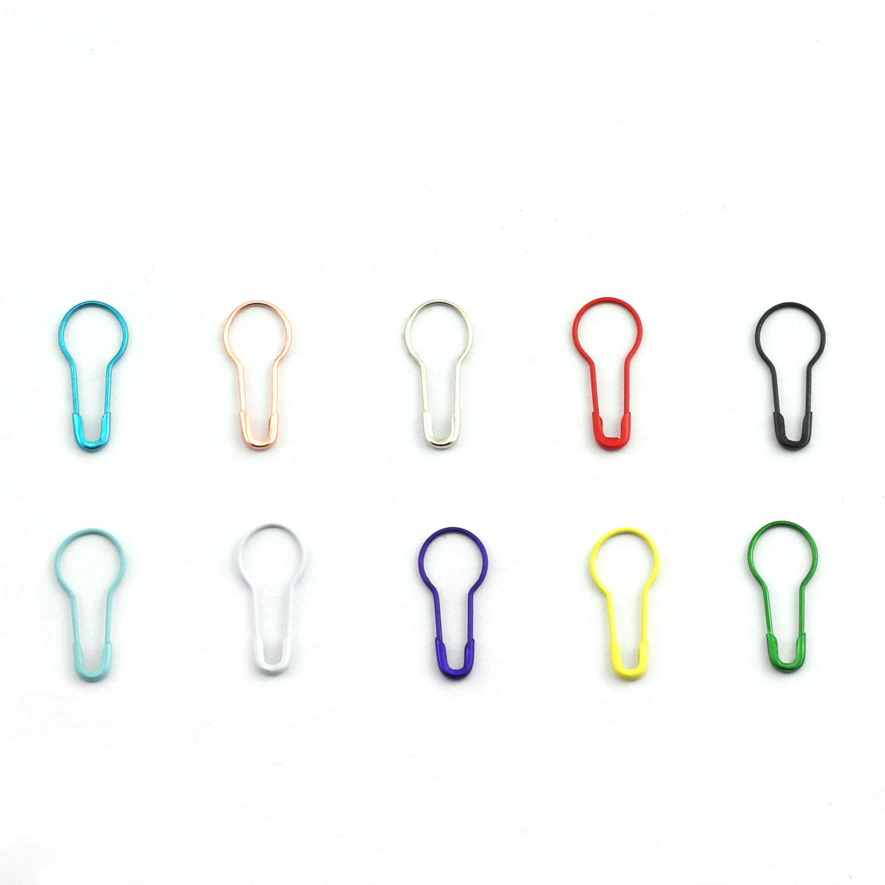 Zonster 100pcs / Boîte Petite Broche De Sécurité Colorful Vêtements