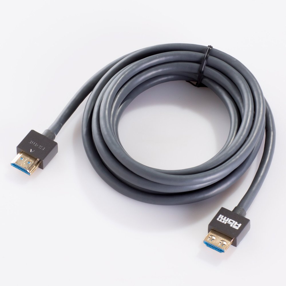 0.5m (50cm) Male Mini (Type C) to Male (Type A) Cable, The World's Slimmest HDMI Lead? (Gold Plated, 1080p, 3D, High Speed, ARC) — view 50