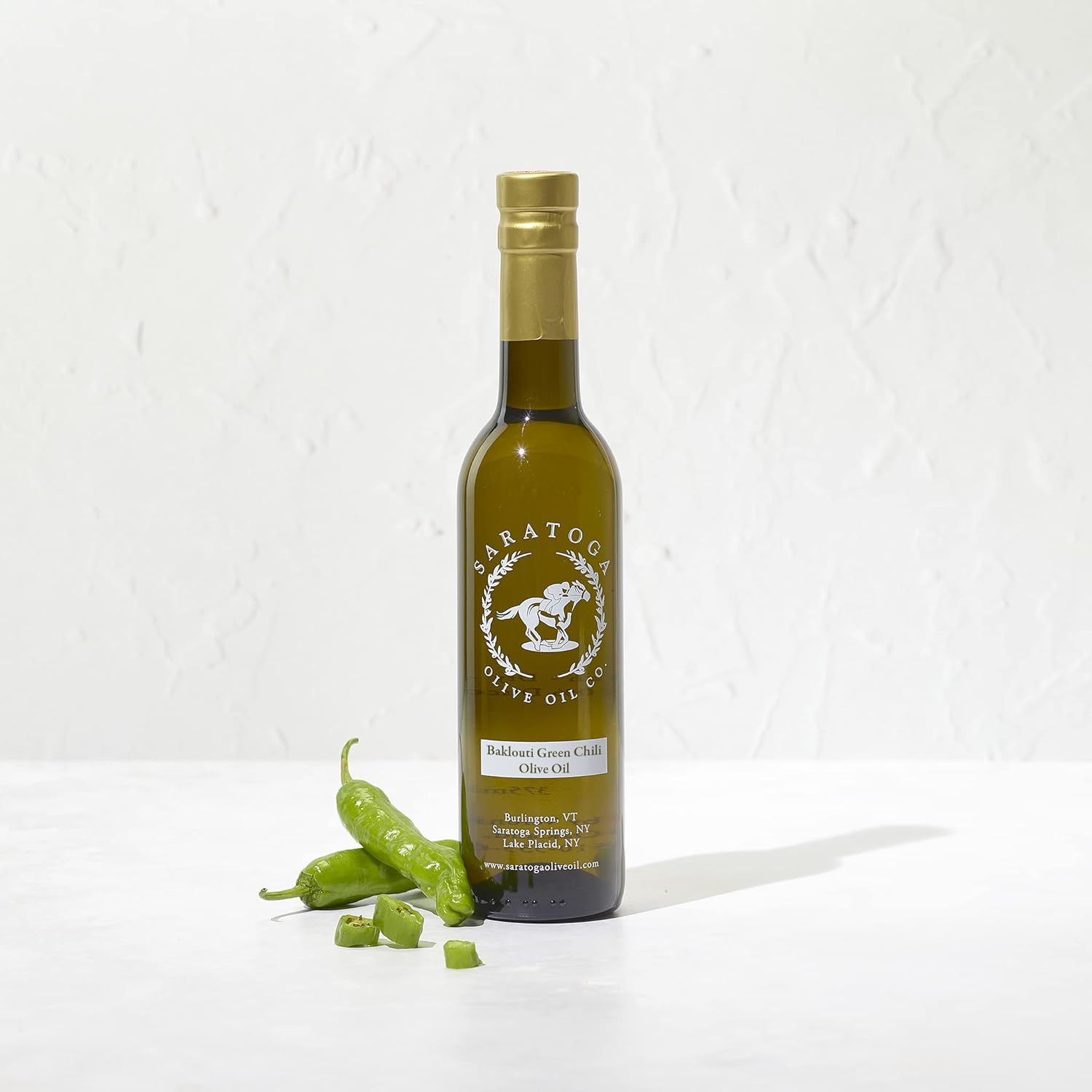 Saratoga Olive Oil Company Baklouti Green Chili Aceite de Oliva 6.8 fl oz (6.8oz)