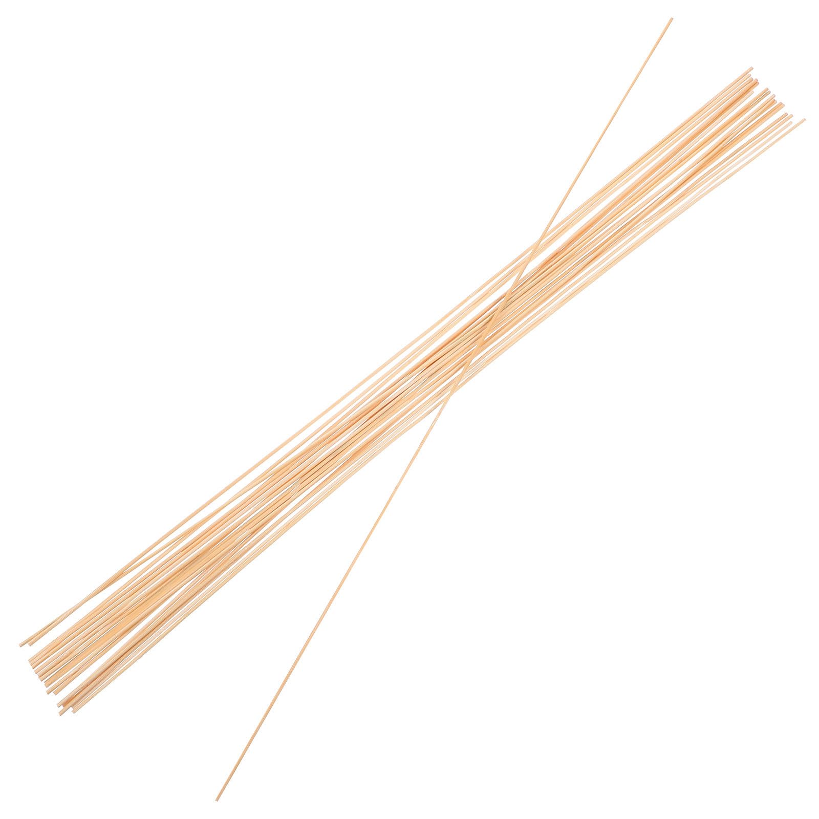 CHILDWEET 20pcs Thin Bamboo Kite Sticks for DIY Kite Making and Repairing Craft Poles Lightweight Bamboo Dowels for Boys and Girls
