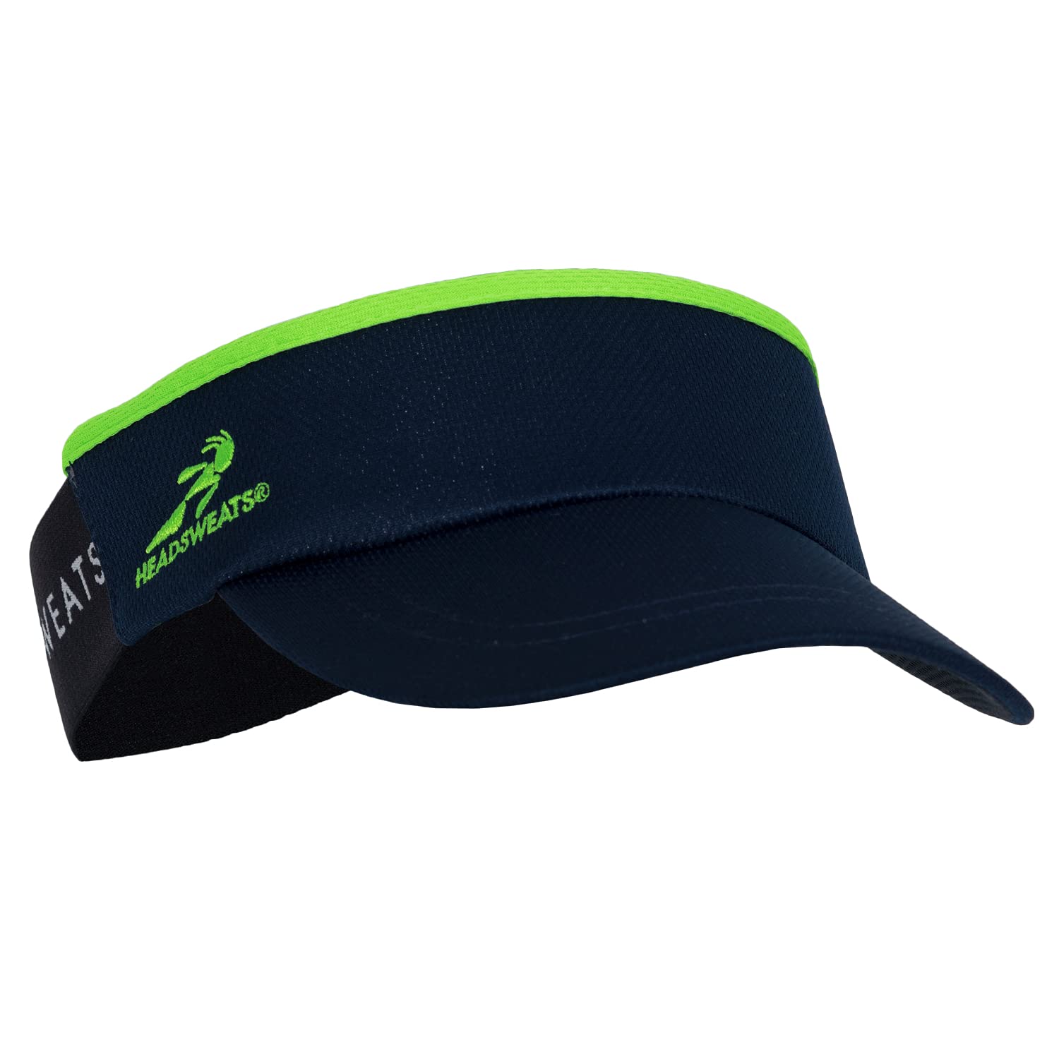 Headsweats Supervisor, Navy and Neon Green, One Size