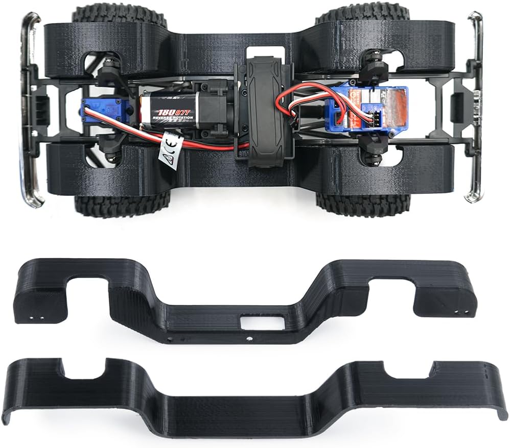 RC Fender Flares Inner Mud Guard Decorative Set for TRX4M K10 Upgrades 1/18 Scale RC Crawler Car