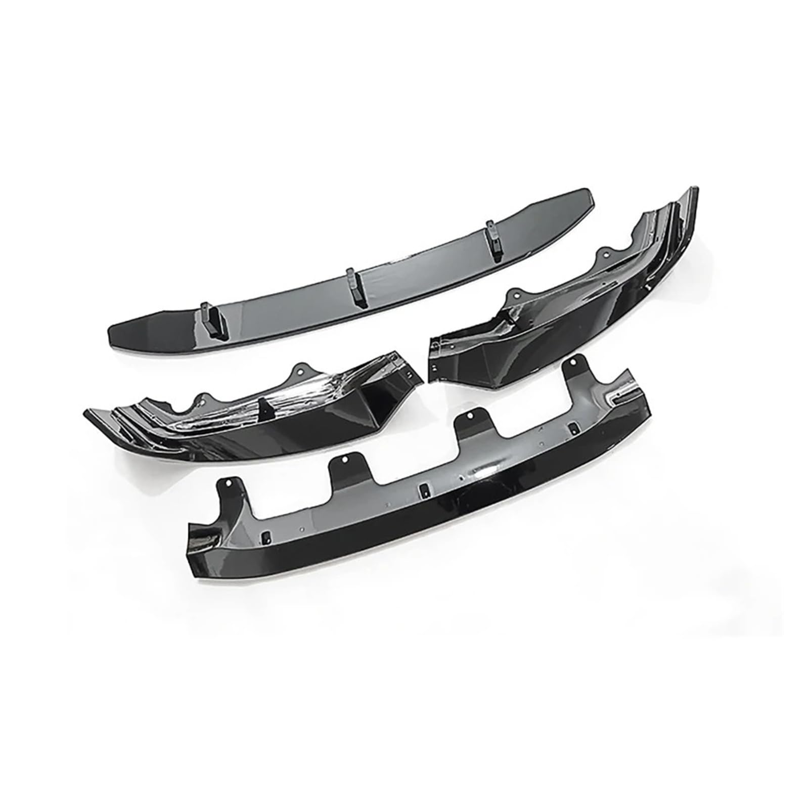Alette Spoiler per Auto Per BMW Per X5 F15 M-Sport M50d SDrive25d 2014-2018 4 Pezzi/set Kit Spoiler Diffusore Paraurti Anteriore Splitter