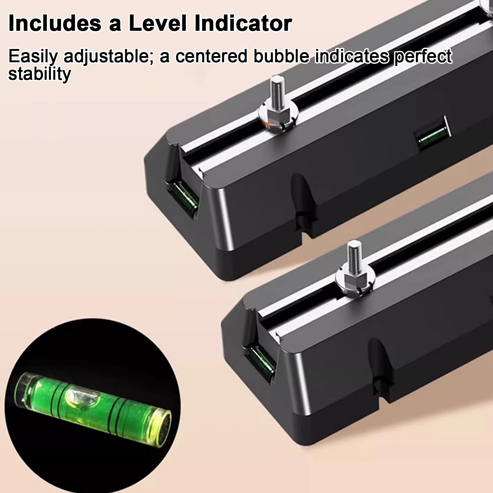 Silentblock Aire Acondicionado, Soporta 1000 Kg, de Goma, Soporte de Suelo Resistente, con Absorción de Impactos, para Compresor Mini Split de 1 A 5 P