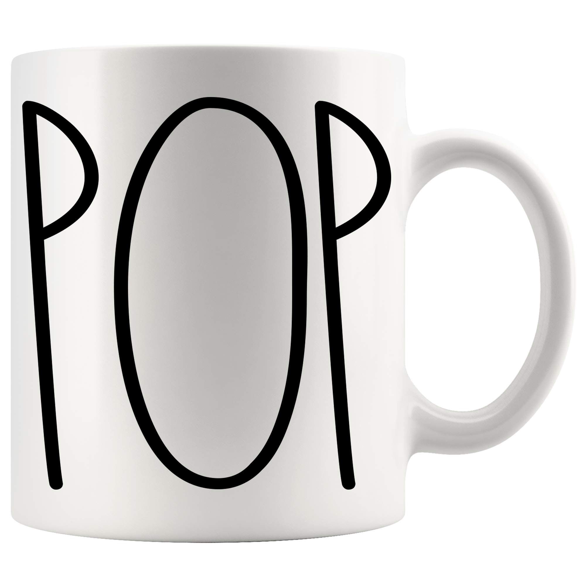 POP Coffee Mug - Birthday Gift for the Best POP Ever, Father's Day, Family Cup 11oz