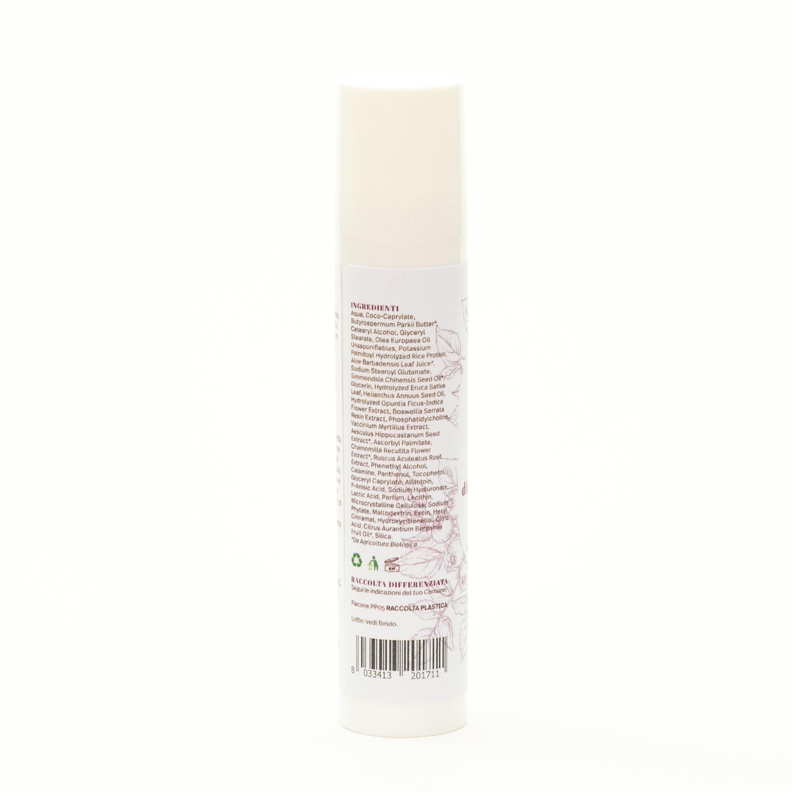 Crema idratante viso Mirtillo, Crema viso disarrossante per Pelle Arrossata e Sensibile, Crema viso idratazione intensa - crema viso idratante donna e uomo - 1 flacone airless da 50ml