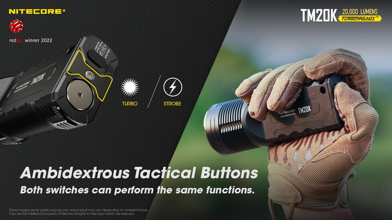 NITECORE TM20K(ほぼ未使用) Nitecore TM20K : Amazon.it: Fai da te