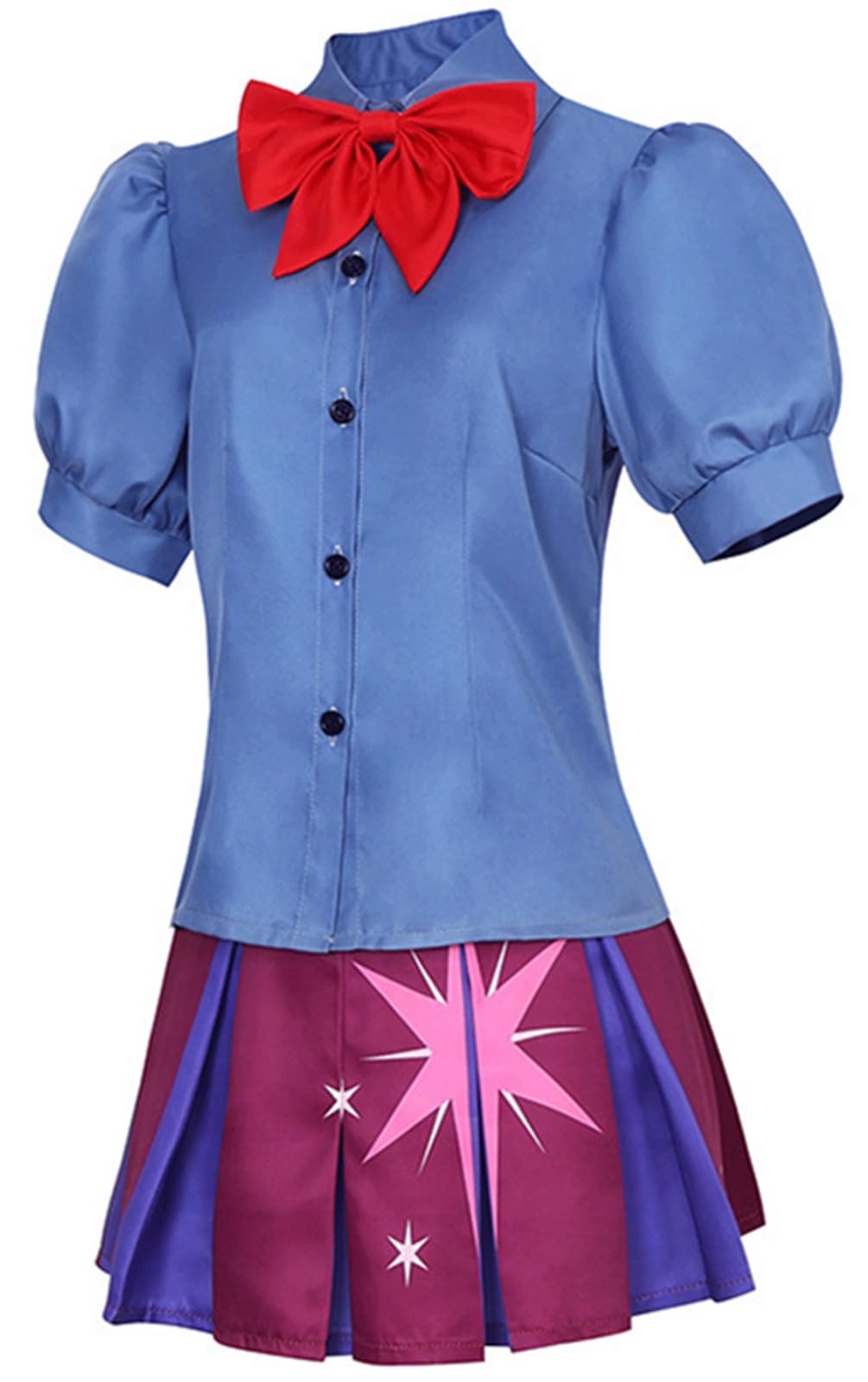 Bambina Twilight Sparkle Costume Halloween Festa Uniforme Scolastica