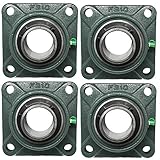 PGN - UCF210-32 Pillow Block Square Flange Mounted Bearing 2' Inch Bore (4 PCS)