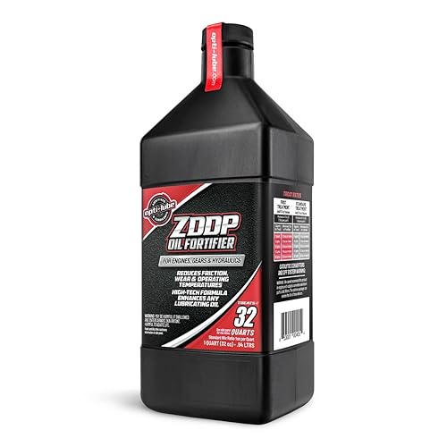 Miniatura 7 de Opti-Lube Fortificador de aceite con ZDDP (Zinc): cuarto de galón (1 cuarto de galón (32 cuartos de aceite))