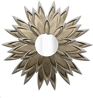 WYSTAO Moderna Camino Specchio Americano Specchio Decorativo Camino sospeso Specchio High-End Ristorante Salotto Corridoio Specchio Specchio Decorativo casa (Size : 80x80cm/31.5x31.5in)