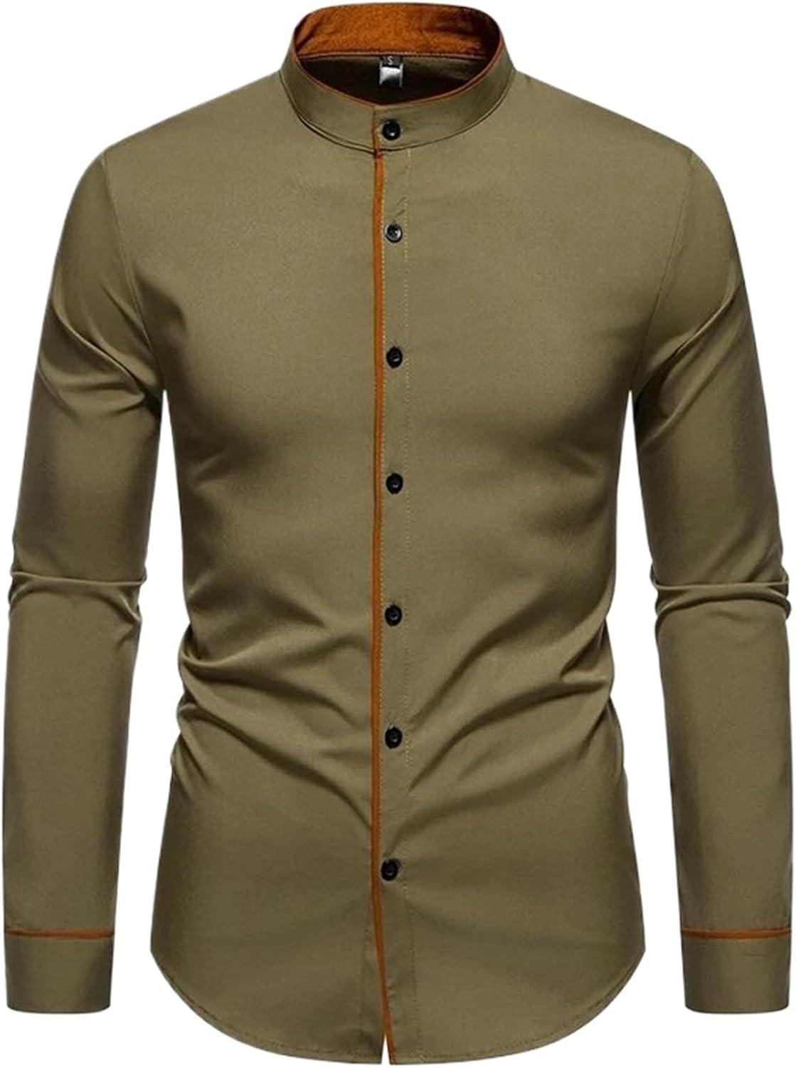 Men Long Sleeve Shirts Mens Dress Shirt Male Tops