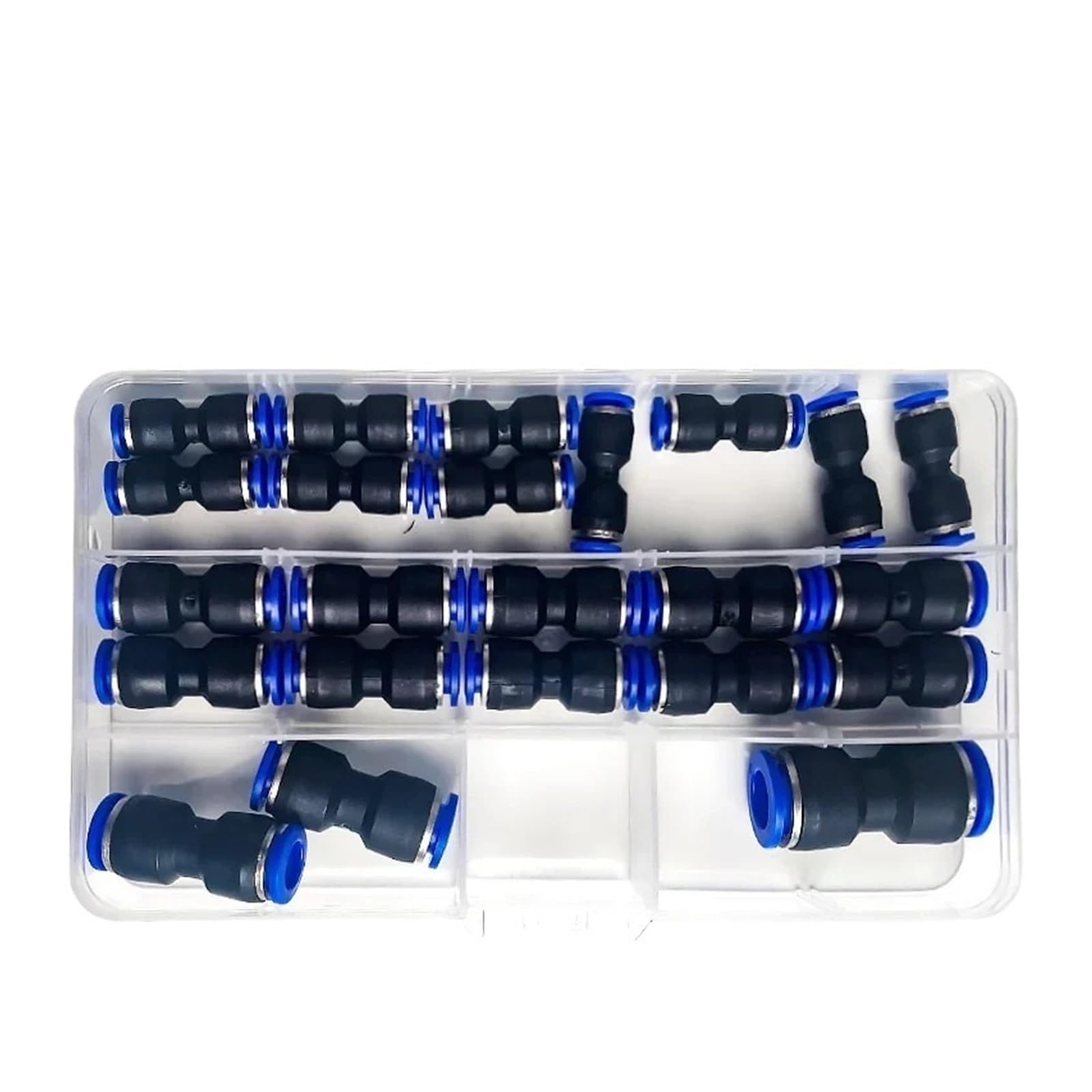 Kit de raccords pneumatiques en PU de 4, 6, 8, 10, 12 et 14 mm à déverrouillage facile par simple pression.(A kit (23pcs),5 BOXES)