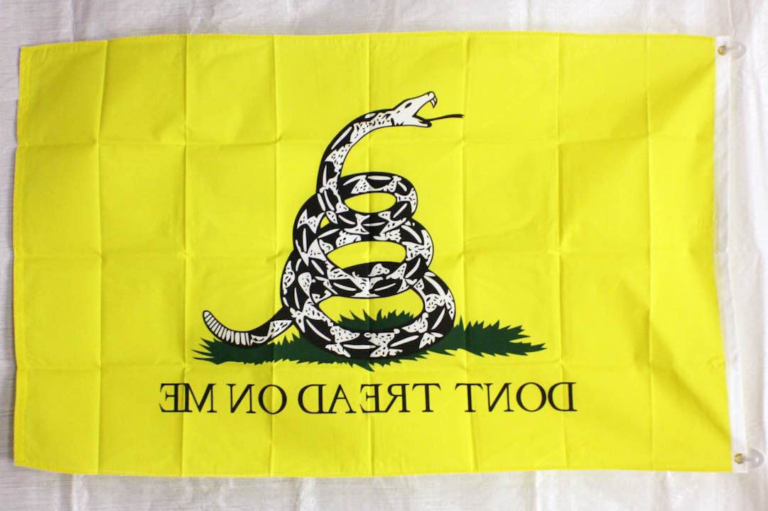 La Bandera De Gadsden (Don't Tread On Me) De USA Flag Co. Está 100
