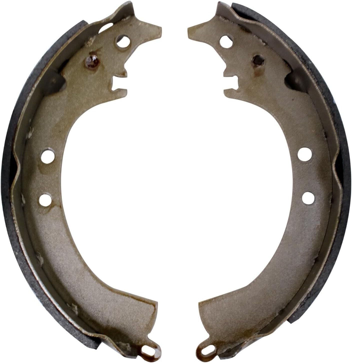 Detroit Axle - Rear Brake Shoes for 1987-2004 Toyota Camry 1999-2003 Solara 1996-2002 RAV4 1983 Celica [Rear Drum Brakes], Semi-Metallic Brake Shoes Replacement