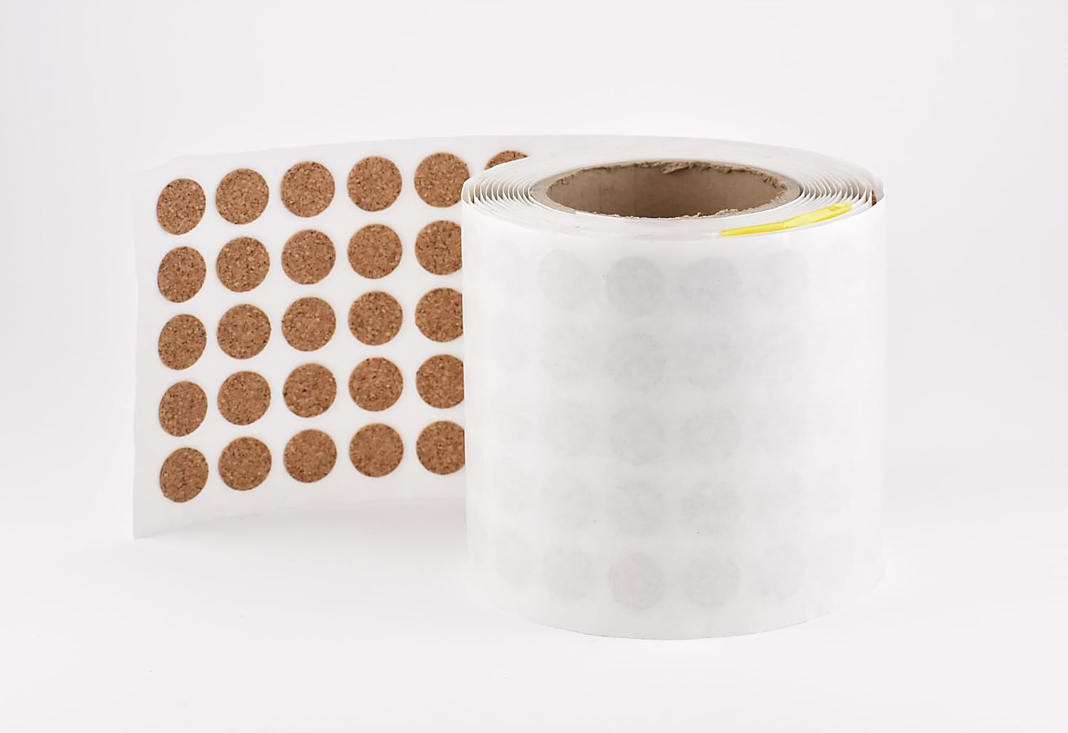 Creative Foam 0.75Inch Adhesive Cork Dots 1000Pack of