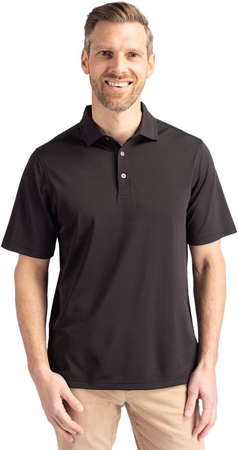 Men's Short Sleeve Virtue Eco Pique Recycled Polo Shirt