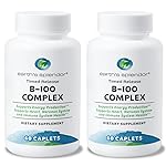 Earth\'s Splendor Vitamin B Complex - Supports Energy, Metabolism, and Immune Function - Complete B-Vitamin Formula for Men & Women, 60 Tablets, 2-Month Supply