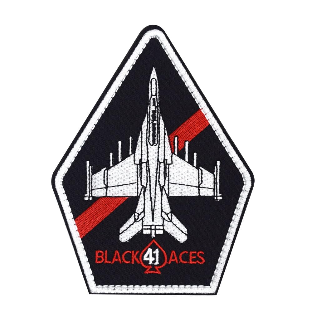 Amazon.co.jp: USN VFA-41 BLACK ACES ブラックエイセス パッチ
