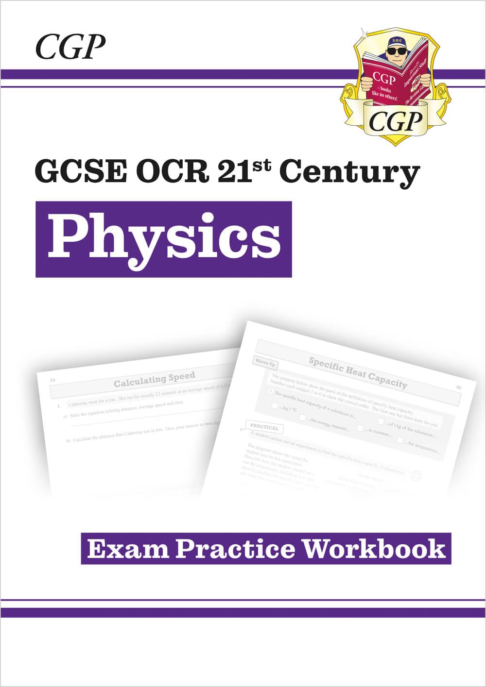 CGP Books GCSE Physics OCR 21st Century Exam Practice Workbook Paperback