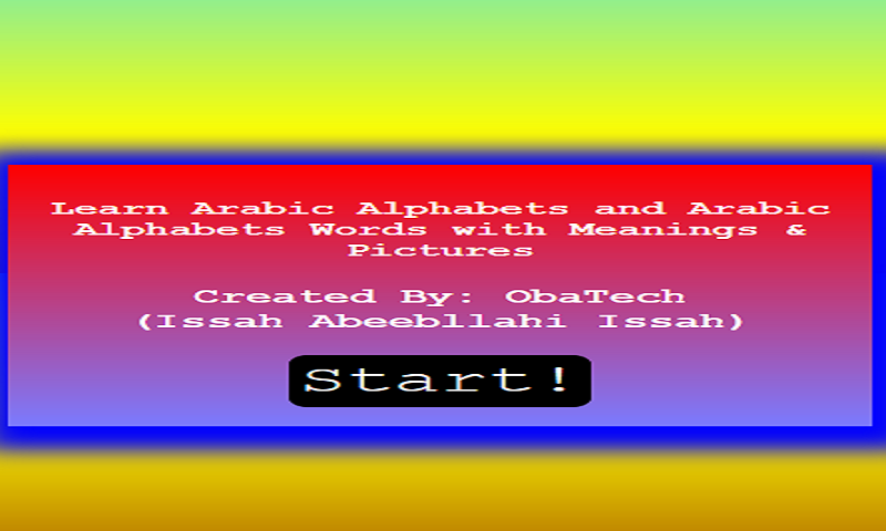 Arabic Alphabet Words With Meanings And Pictures - App on Amazon