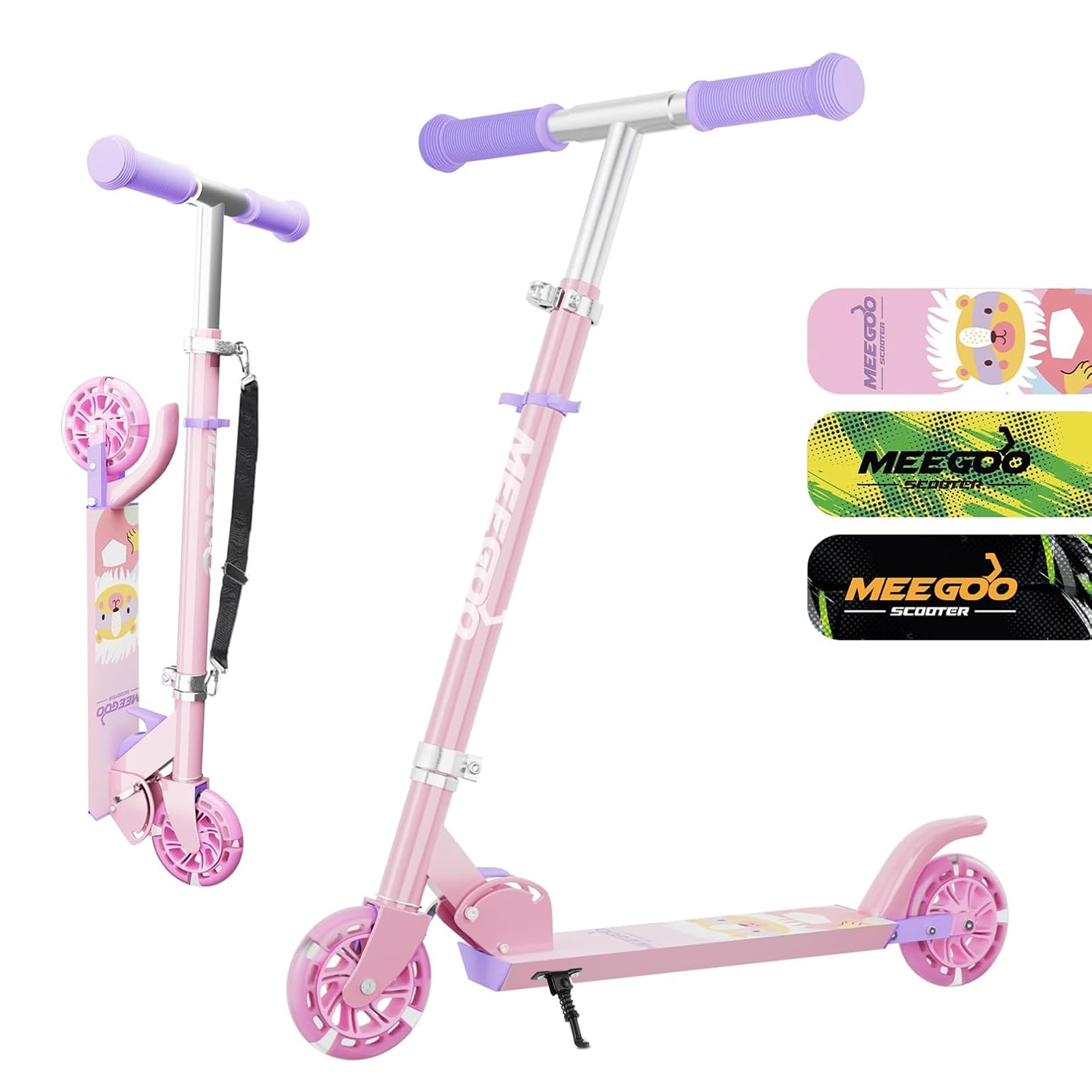 Amazon.co.jp: MEE GOO アルミキックスクーター キッズ