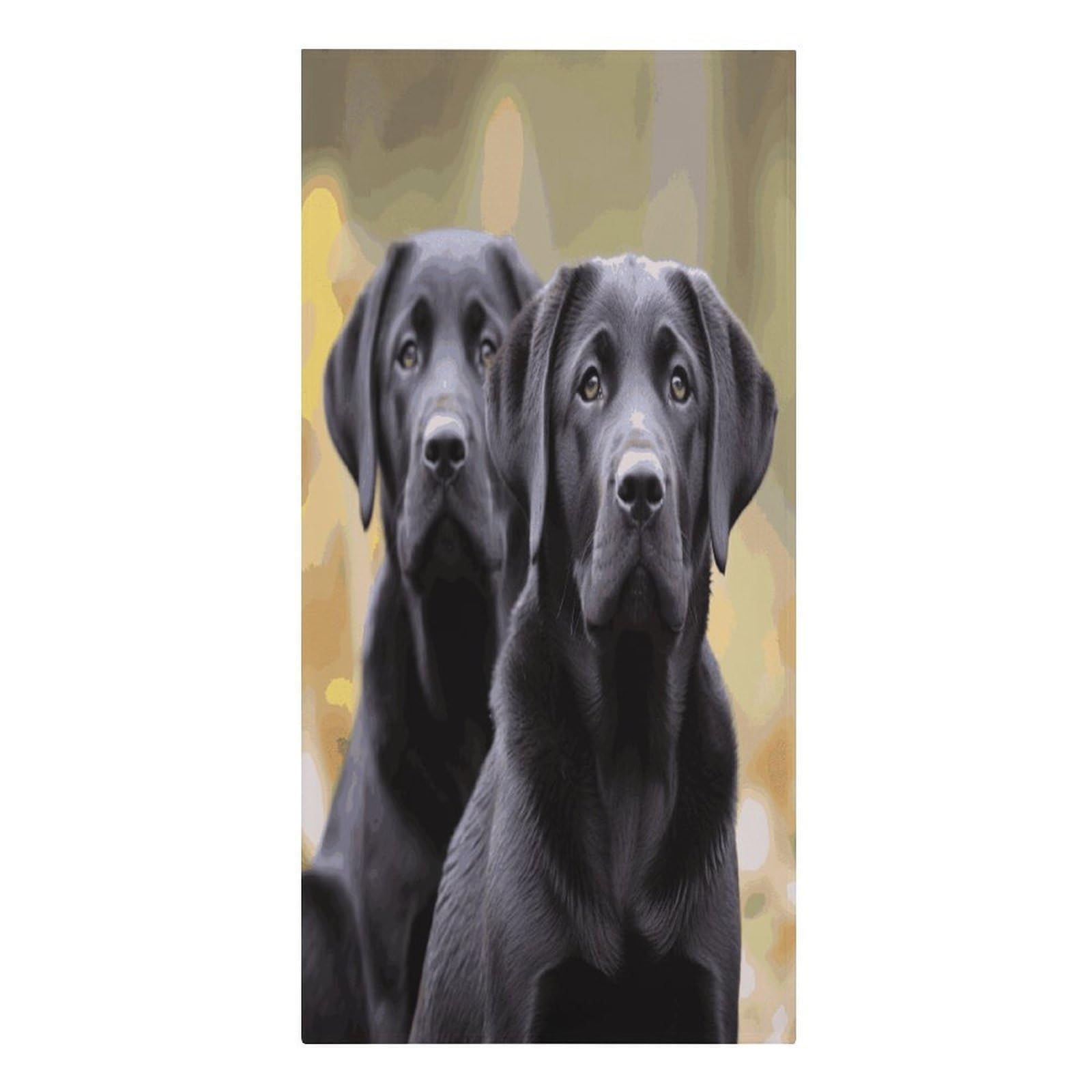 Fekiloot Men's Style Labrador Retriever Dog Large Beach Towel, Travel Towel For Adults Wo, Pool Towels For Beach, Camping, Swim Pool, Gym, Sports& Yoga 61.4"X30.3"