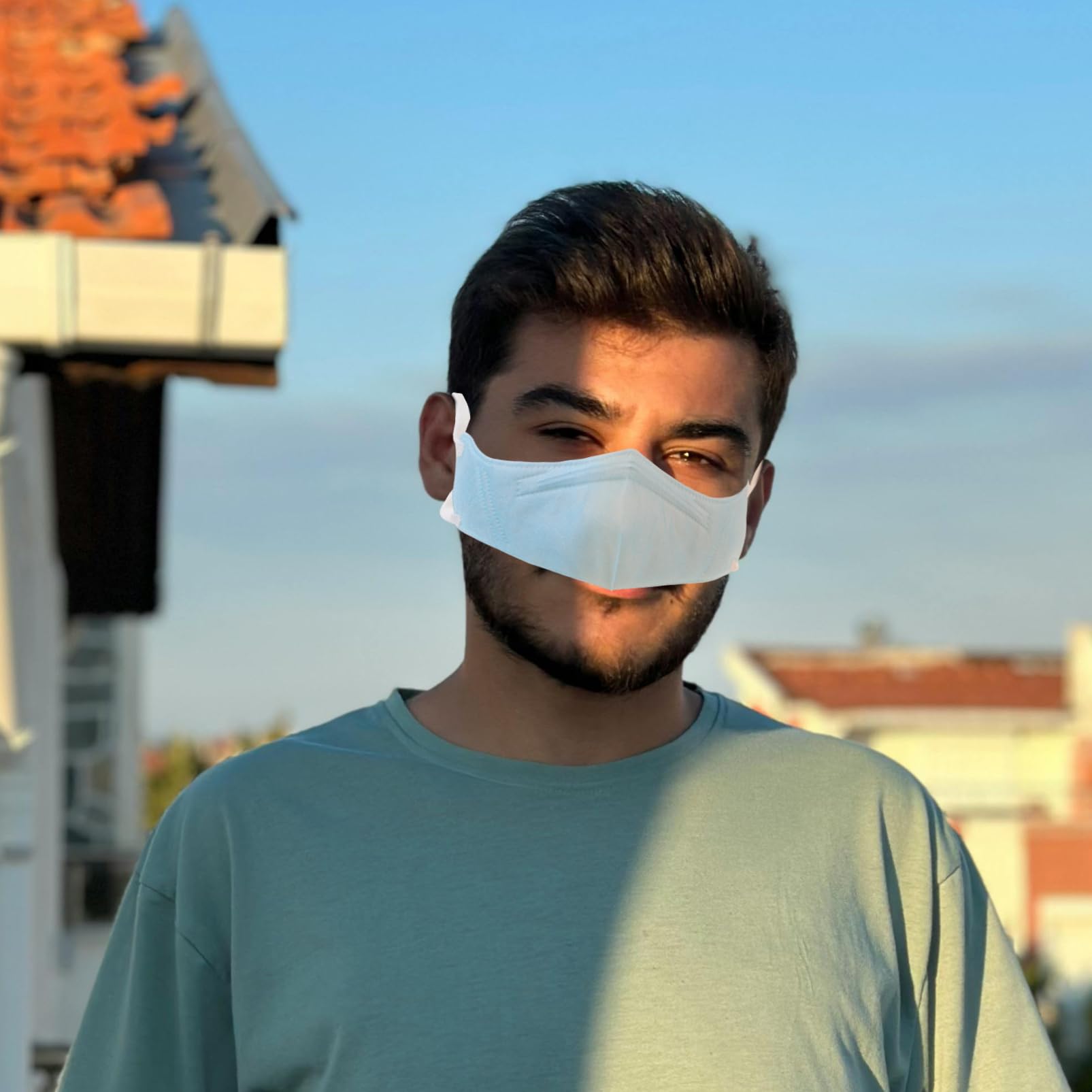 GOOHOCHY 4pcs Winter Nose Cover Nose Warmer Soft Non-woven Material Comfortable for All Ages Reusable