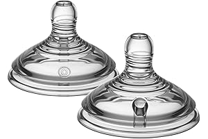 Tommee Tippee Closer to Nature Bottle Nipples, Extra Slow Flow