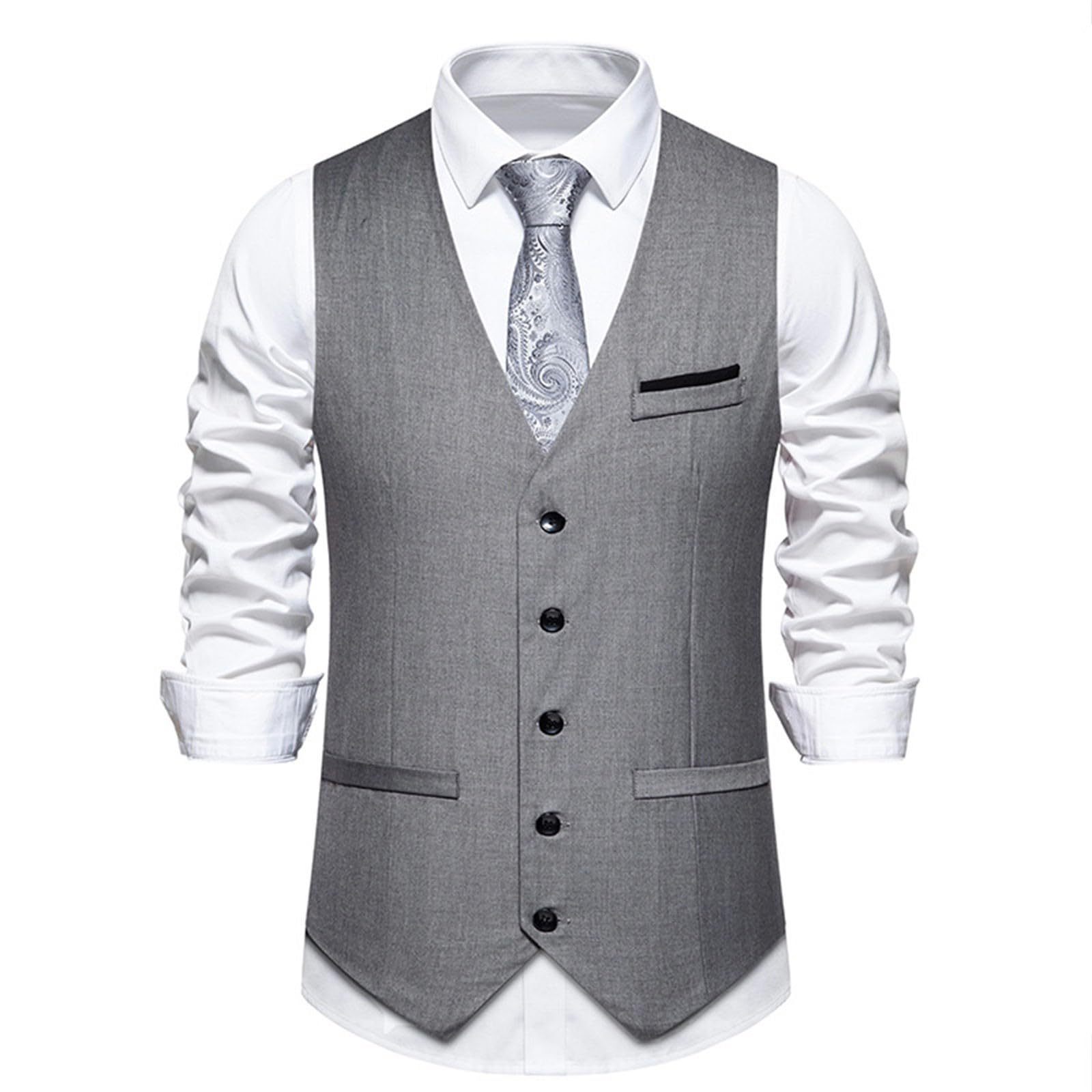 Gilet da uomo per attività all'aperto, gilet tradizionale da uomo, gilet