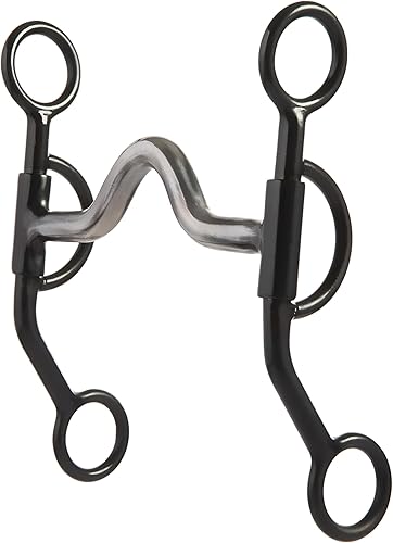 Miniatura 3 de Weaver Leather Broca de mango de estilo delgado profesional, color negro, mejilla de 7 pulgadas