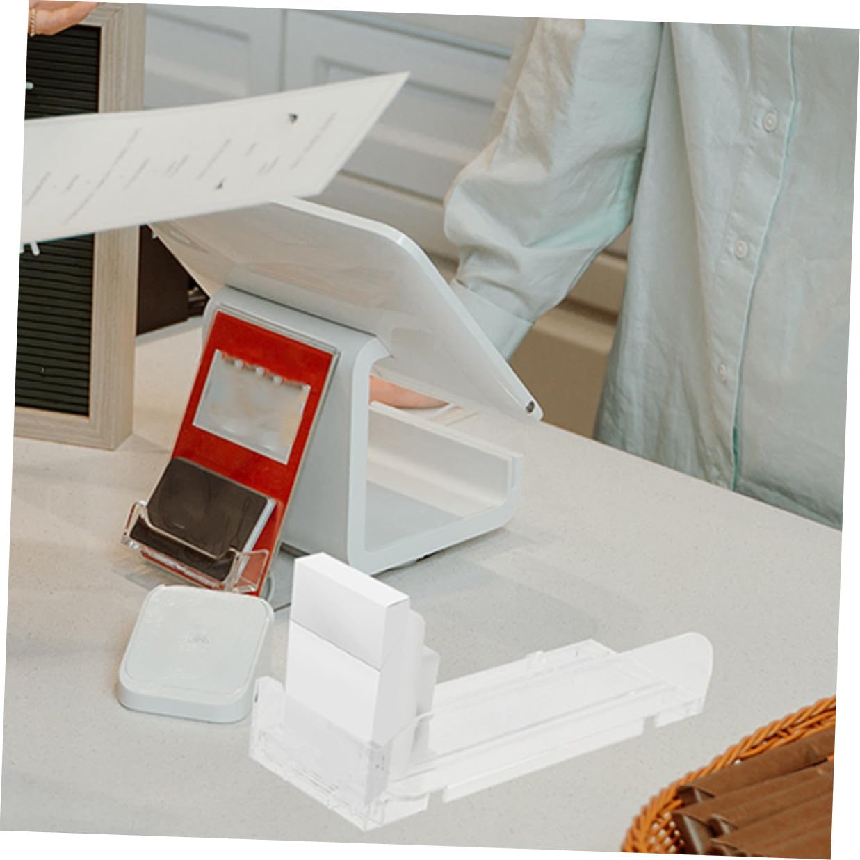 SHINEOFI Spingitore Automatico per Scaffali Supermercato 18 Cm, Distributore Automatico di Bevande e Snack, Set da 10 Pezzi per Organizzazione e Gestione Efficiente di Espositori