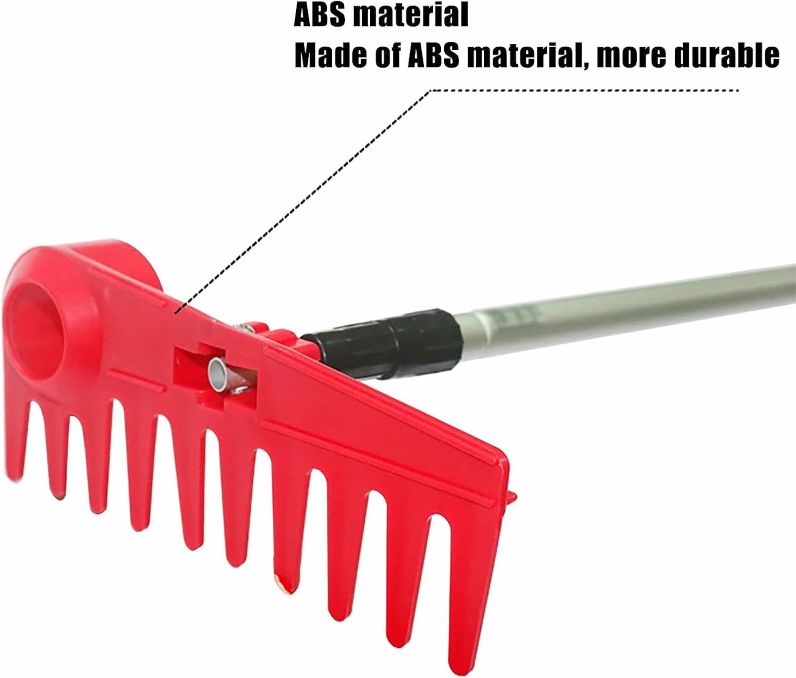Golf Sand Rake, Trawnik Leveling Rake, Golf Garden Traw Level, Wyposażony W 39-Calowy Uchwyt, Trawnik Leveler Dla Gleby Brudu Sand Top Dressing, Garden Yard Trawnik Clea