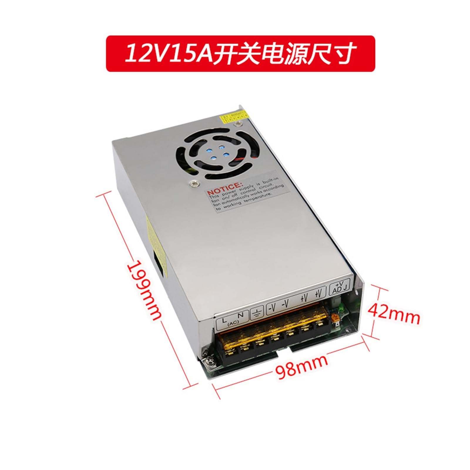 NXUTKBNK FY-400-12V33A Outdoor Luminous Character rain-Proof Switching Power Supply 24V Sign Light Waterproof Transformer 5V(ERP 1000 48 48V21A Fan Model)