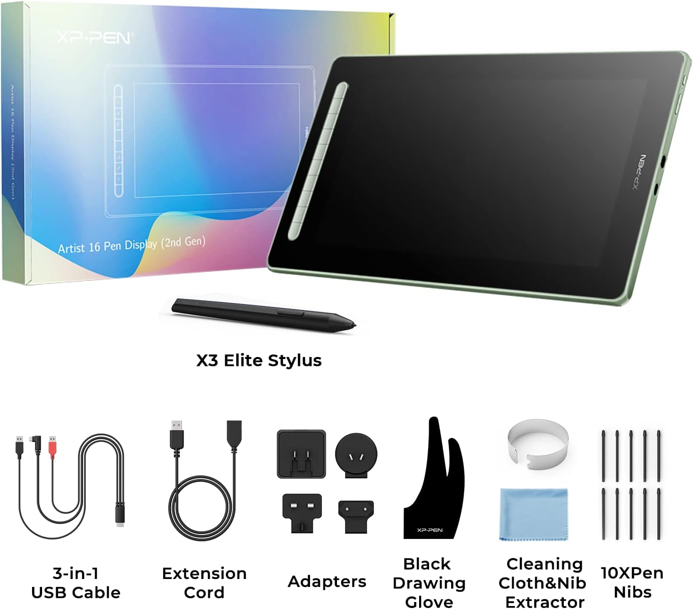 Buy XPPEN Artist16 2nd Drawing Tablet with Screen15.4 Drawing Pen