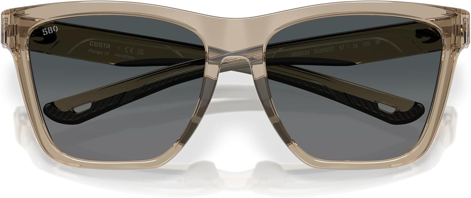 Costa Del Mar Polarized Sunglasses Womens - Panga II Designer Sunglasses For Women with 100% UV Protection - Size 57-580G - Image 3
