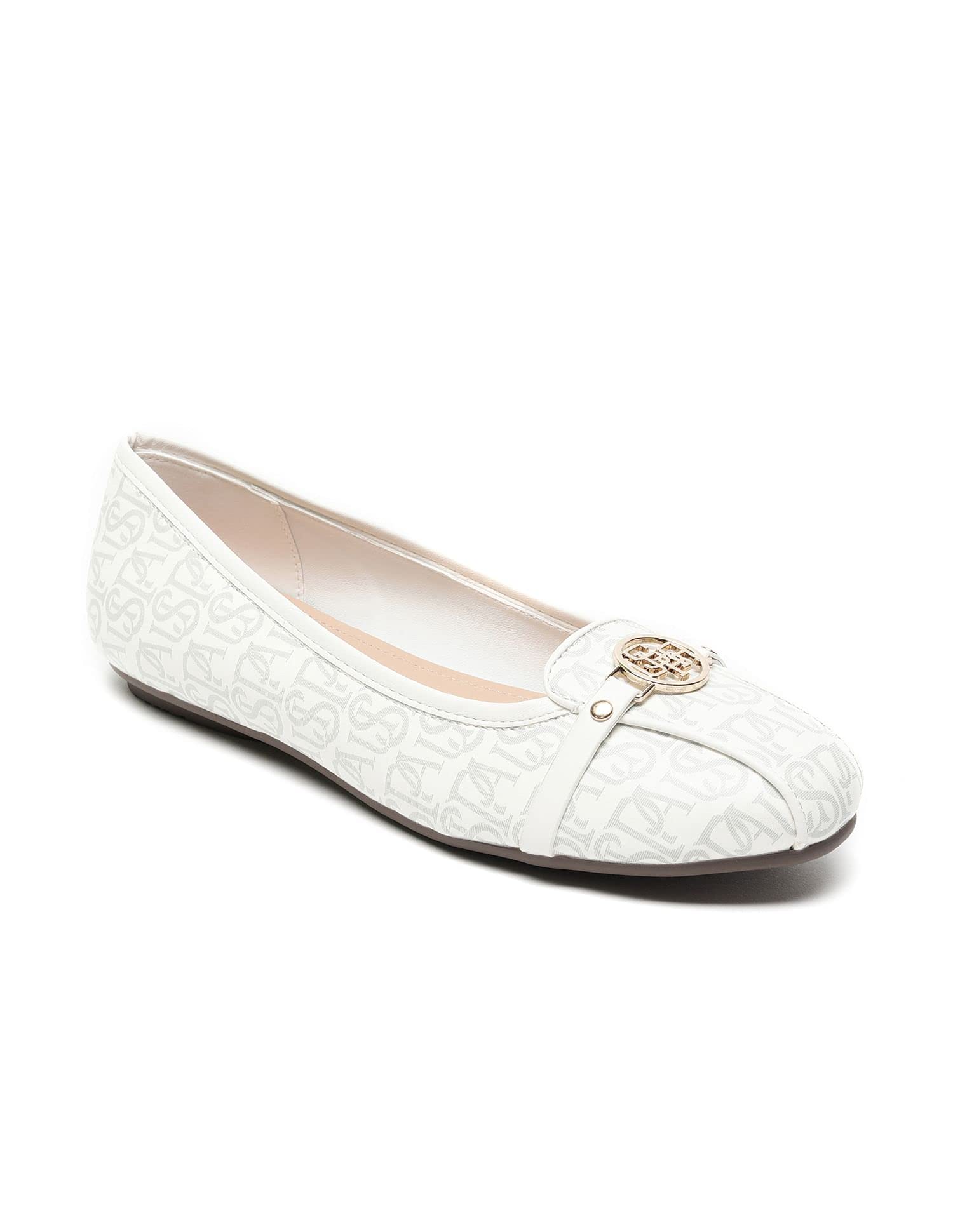 U.S. POLO ASSN. Women Alina 2.0 White Ballerinas-(UK7)(US8(1FD24579W01) (B0D843GV1B) Amazon Price History, Amazon Price Tracker