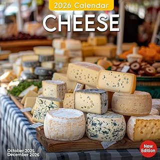 Cheese Calendar 2026: A Year of Delicious Cheeses from Around the World