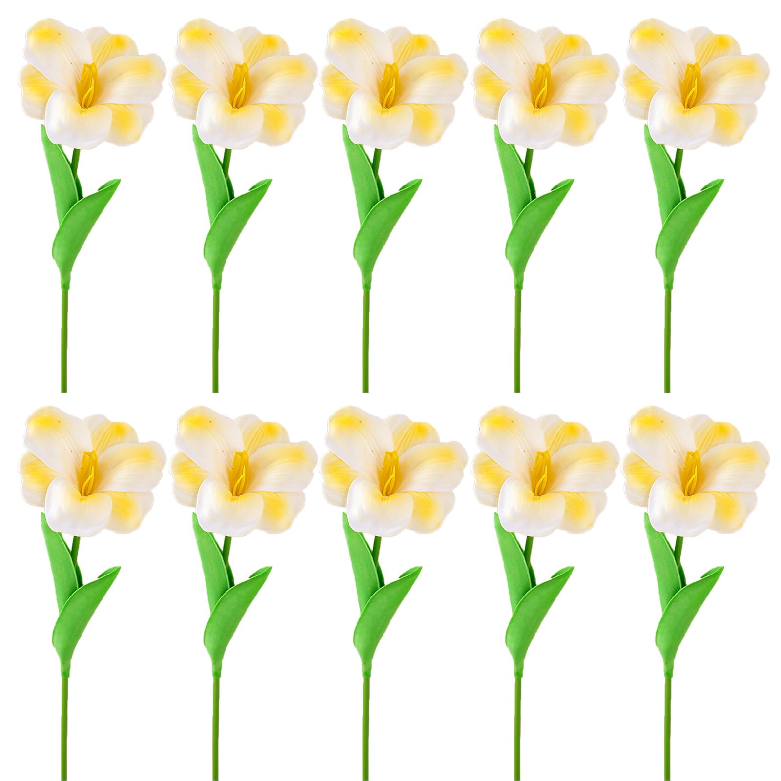 YWLUUOO 10Pcs Artificial Flower Bouquets Simulation Flowers Arrangement for Wedding Party Home Garden Decoration Flower