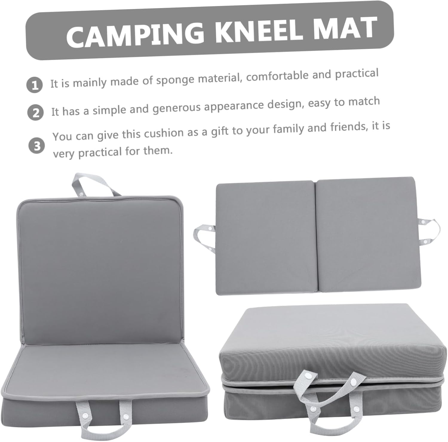 Garden Kneeler Pad Multi-Function Knee Cushion for Gardening Yoga and Housework Waterproof and Thick Foam