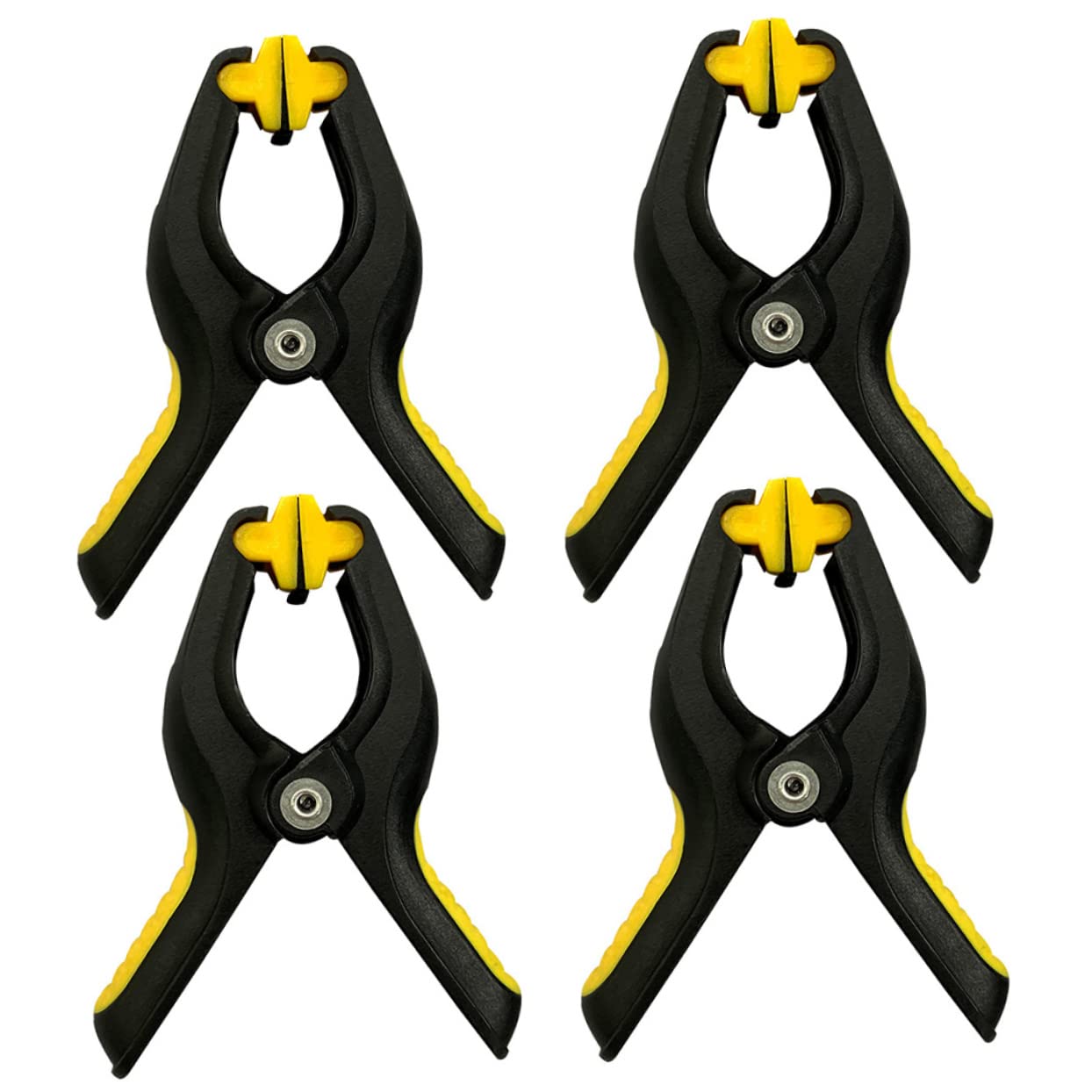 LALAFINA 4Pcs LCD Screen Clamps Phone and Tablet Repair Fixture Tools Durable Fastening Clip for Smooth Surfaces for Screen Replacement and Repair