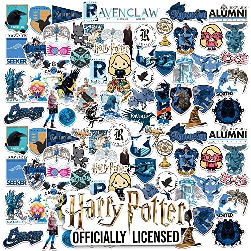 Harry Potter Ravenclaw Theme 200ct Vinyl Large Deluxe Stickers Variety Pack - Laptop, Water Bottle, Scrapbooking, Tablet, Skateboard, Indoor/Outdoor
