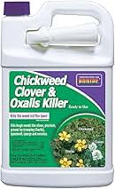 Bonide Chickweed, Clover & Oxalis Killer, 128 oz Ready-to-Use Spray, Controls Weeds & Roots without Harming Lawn