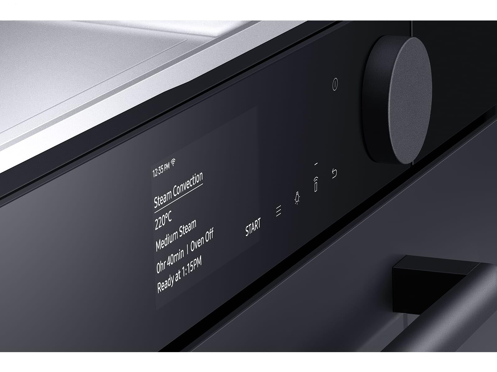 Samsung NQ50T9939BD/EG Infinite Line Kompakt-Dampfbackofen Graphitgrau matt