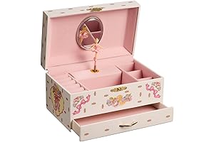 The San Francisco Music Box Company Ballerina Jewelry Box for Girls