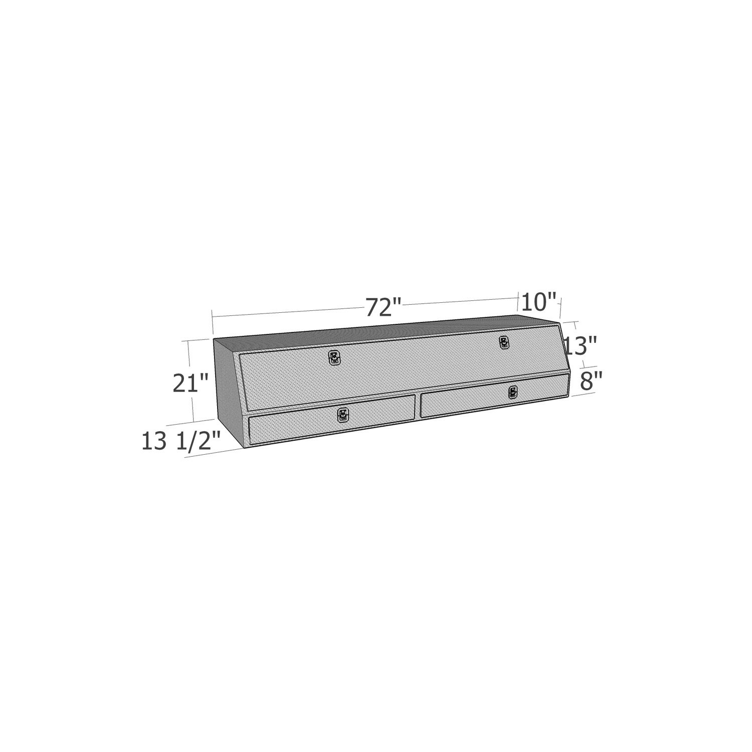 Amazon.com: Westin 80-TBS200-72-BD Brute Contractor TopSider
