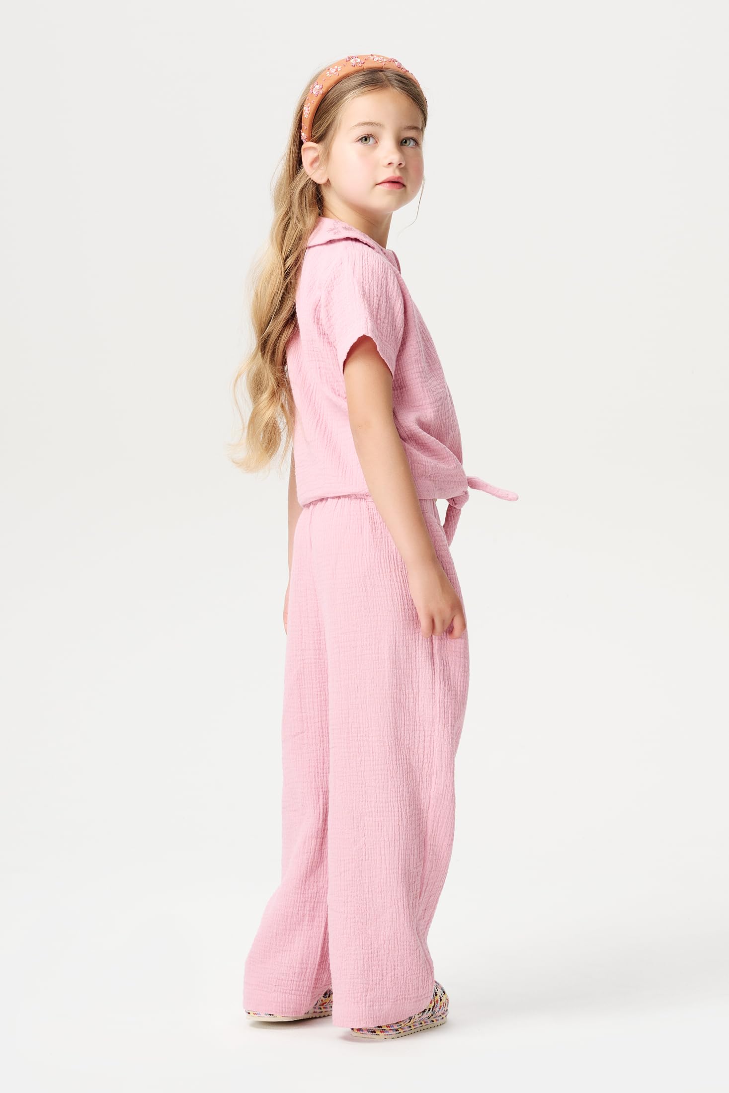 Noppies Bluzka Dziewczynki Girls Blouse Nedrow Short Sleeve