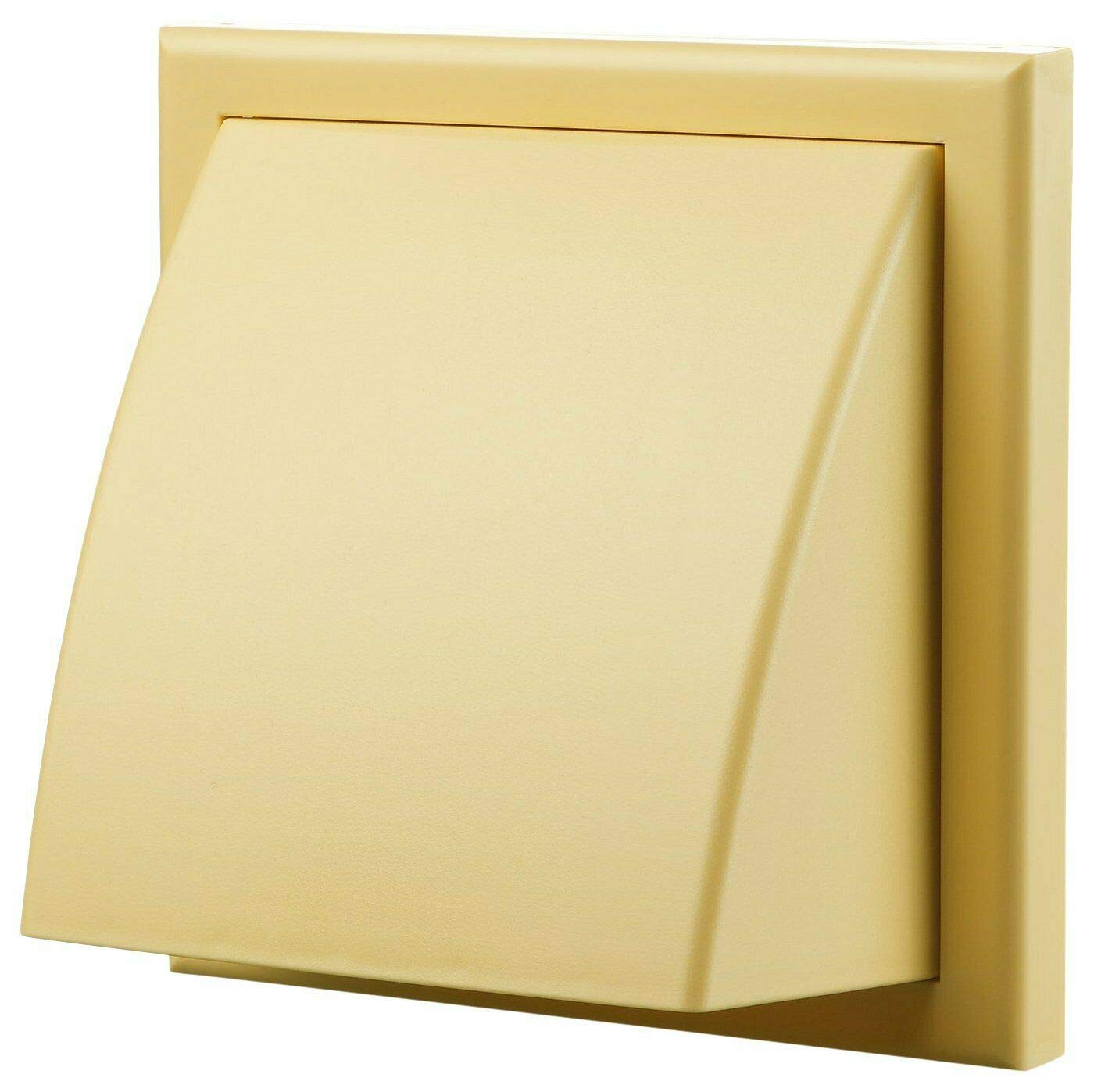 Buy 6 Inch Outside Air Cowled Wall Terminal Grille Back Draft Stopper Cooker Hood Vent Prevent