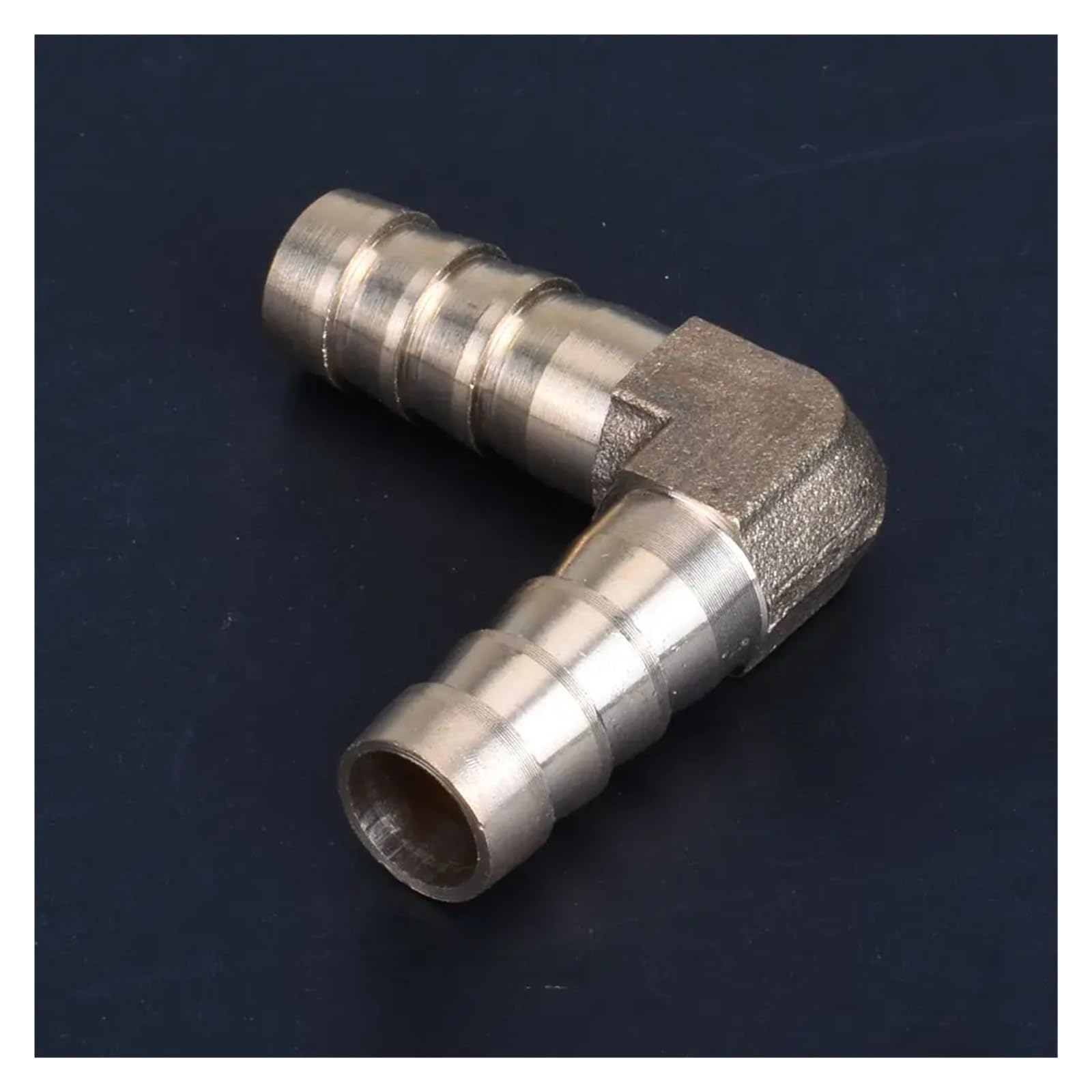 Adaptador Manguera Ducha Accesorio de tubería Manguera púas latón: Acoplamiento Codo Igual/Reductor (4 mm-25 mm) - Adaptador Tubo Conector Cobre for Agua y Aire | 25mm